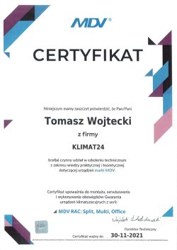 Klimat24 Tomasz Wojtecki